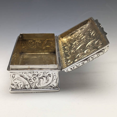 1896 年英國古董純銀盒 160 克 George Nathan